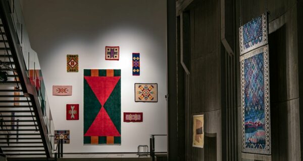 Prairie Interlace: Weaving, Modernisms and the Expanded Frame, 1960-2000 (installation view), Nickle Galleries. Photo: Dave Brown, LCR PhotoServices. 